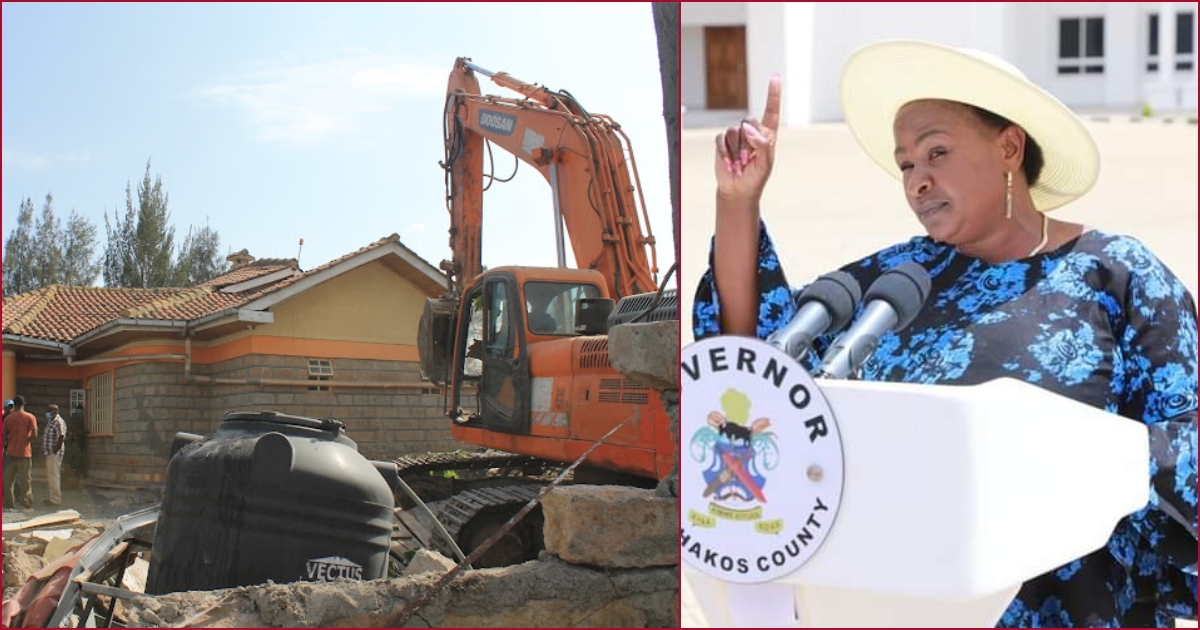 Governor Wavinya Ndeti said she was still engaging President William Ruto over the contentious land in Athi River.
